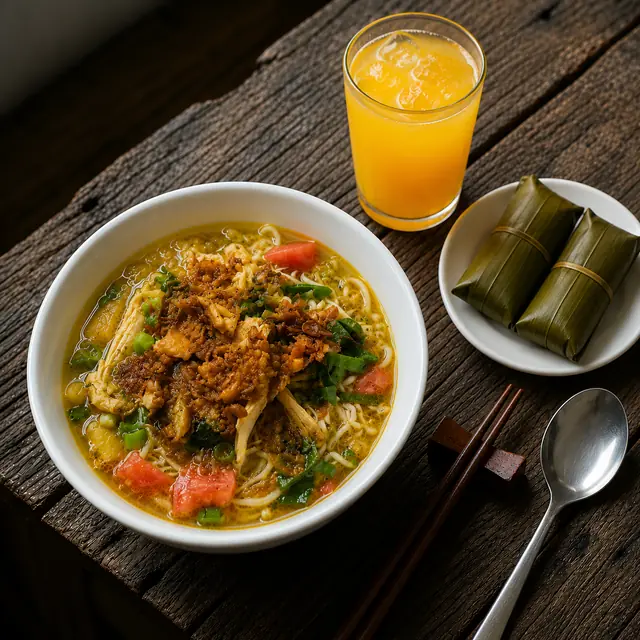 Soto + Lontong